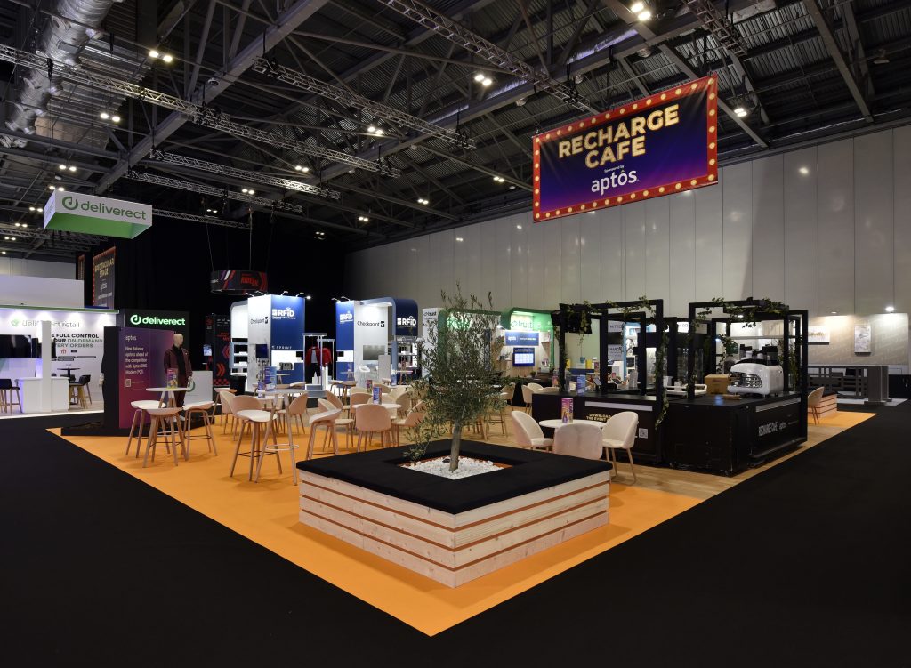 Recharge Cafe at Retail Technology Show